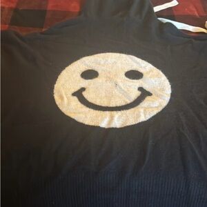 Aqua Cashmere Elegant Black Knitwear